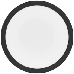 Lámpara LED de techo ORBIS ULTRA SLIM de OSRAM, negra, Ø 24 cm atenuable