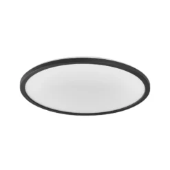 Lámpara LED de techo OSRAM ORBIS ULTRA SLIM, negro, Ø 40 cm atenuable