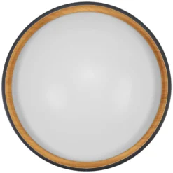 Lámpara LED de techo OSRAM ORBIS LIVIA, Ø 30 cm, gris, metal atenuable