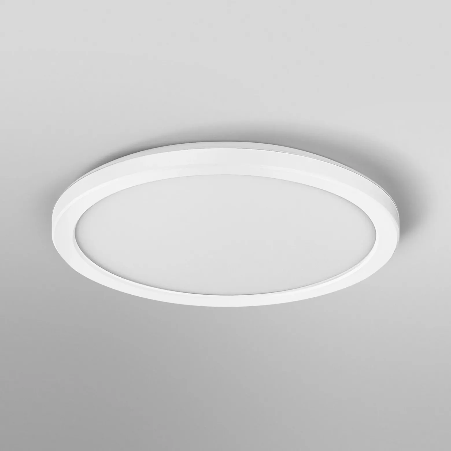 Lámpara LED de techo OSRAM ORBIS ULTRA SLIM, blanca, Ø 24 cm, atenuable