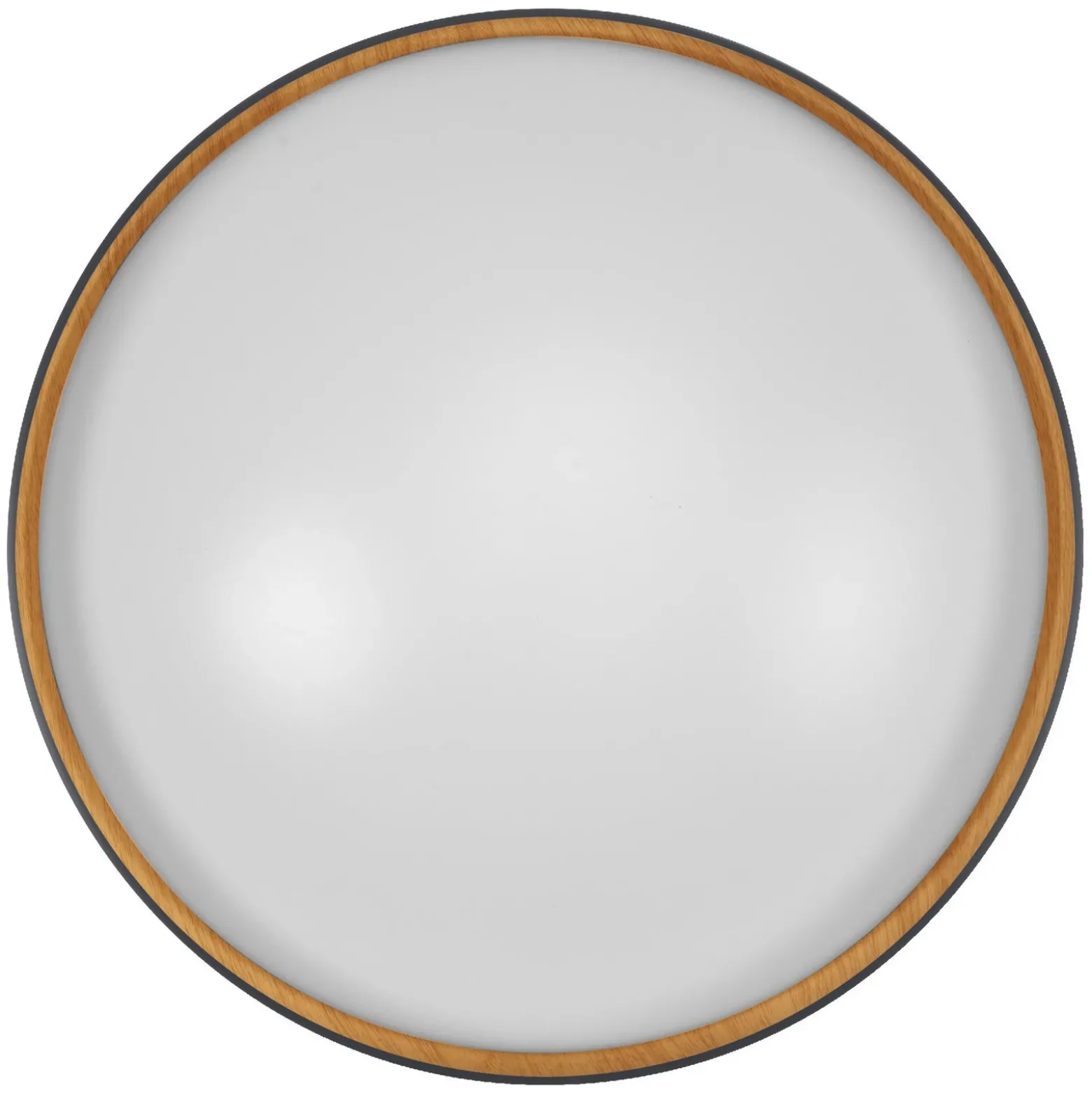 Lámpara LED de techo OSRAM ORBIS LIVIA, Ø 52 cm, gris, metal atenuable