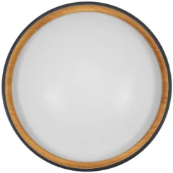 Lámpara LED de techo OSRAM ORBIS LIVIA, Ø 43 cm, gris, metal atenuable