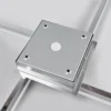 Lámpara LED de techo Patrik de Lindby, 59 cm, 4 luces, cromo, IP44