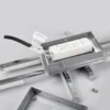 Lámpara LED de techo Patrik de Lindby, 62 cm, 6 luces, cromo, IP44