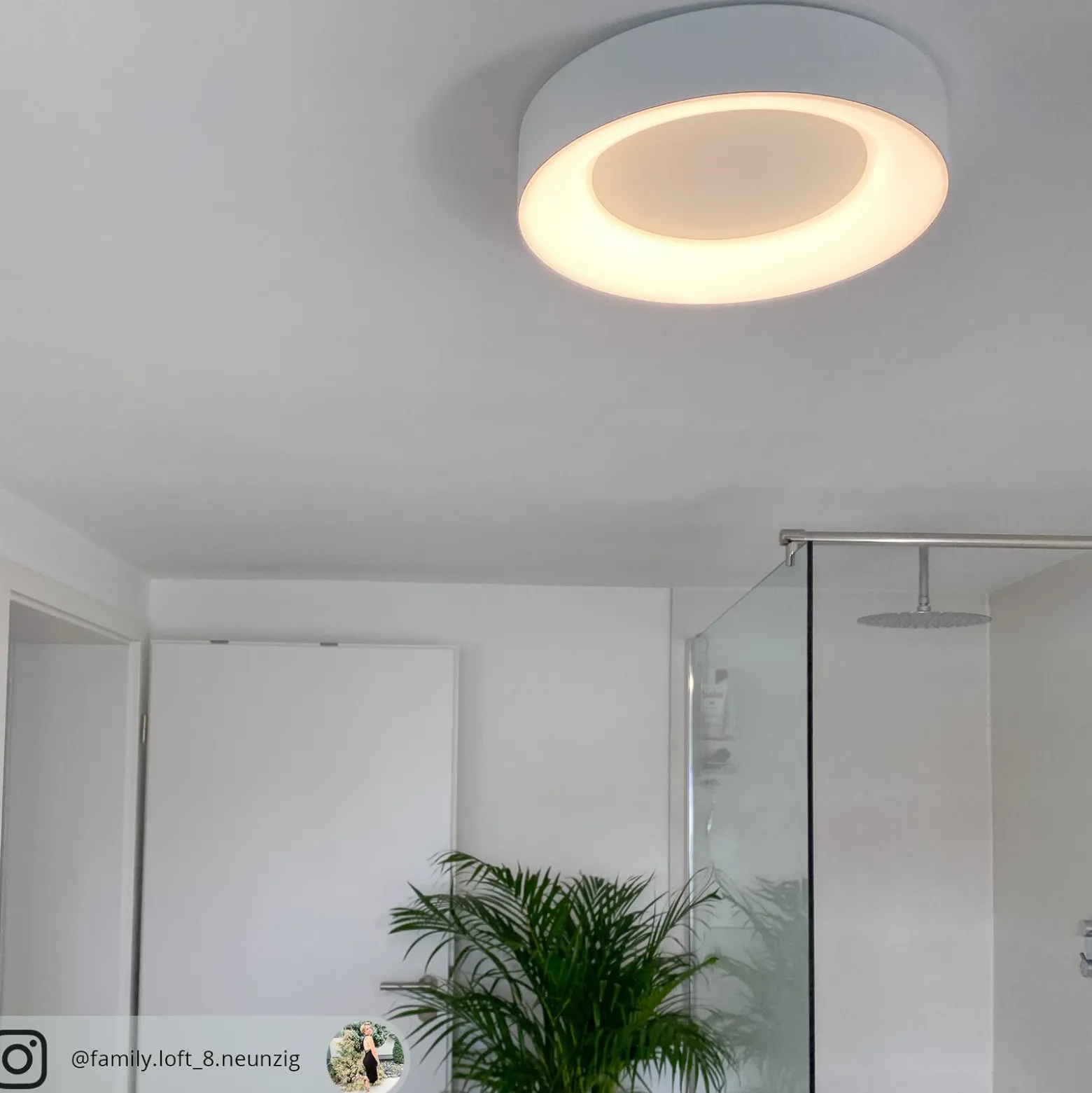 Lámpara LED de techo Paulmann HomeSpa Casca Ø 40 cm, blanca