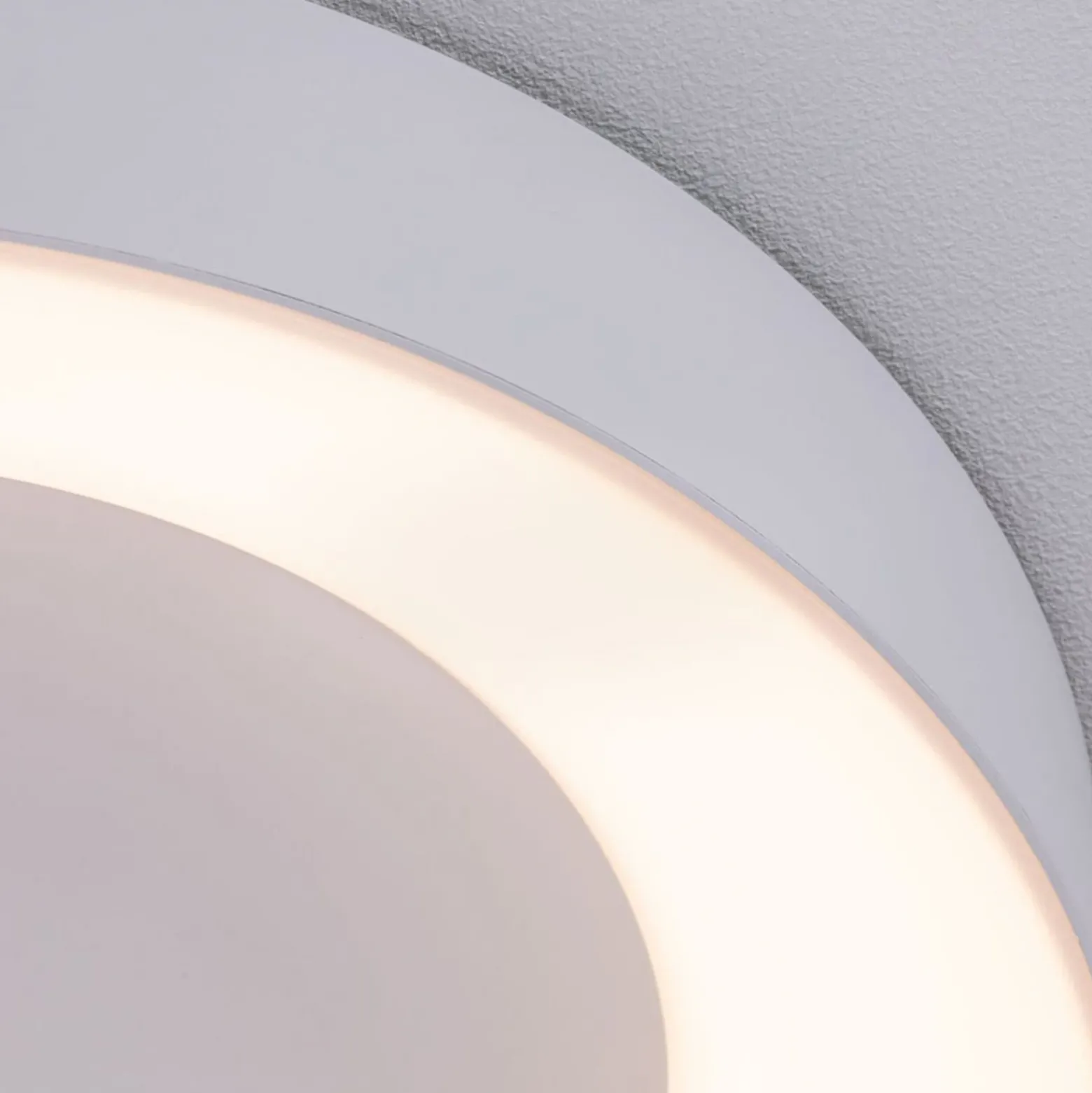 Lámpara LED de techo Paulmann HomeSpa Casca Ø 40 cm, blanca