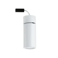 Lámpara LED de techo Paulmann Turnal Coin, blanca, metal, 2700 K