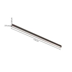 Lámpara LED de techo PURE Lines, 110 cm, antracita, CCT, control remoto