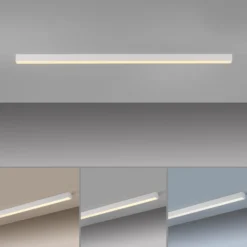 Lámpara LED de techo PURE Lines, blanca, 110 cm, CCT, control remoto