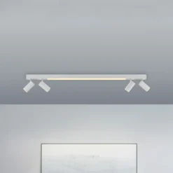 Lámpara LED de techo PURE Lines, 120 cm, blanca, CCT, control remoto
