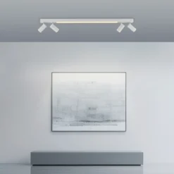 Lámpara LED de techo PURE Lines, 120 cm, blanca, CCT, control remoto