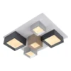 Lámpara LED de techo PURE Manhattan, multicolor, 5 luces, CCT