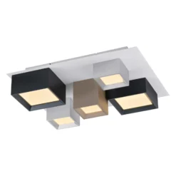 Lámpara LED de techo PURE Manhattan, multicolor, 5 luces, CCT
