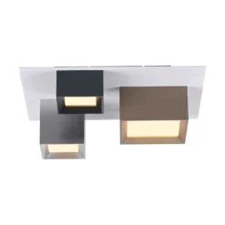 Lámpara LED de techo PURE Manhattan, multicolor, 3 luces, CCT
