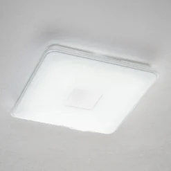 Lámpara LED de techo Samurái cuadrada, uso remoto