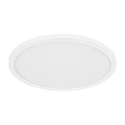 Lámpara LED de techo Sapana, blanca, Ø 42 cm, plástico, IP44