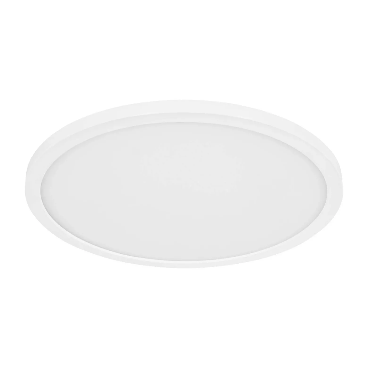 Lámpara LED de techo Sapana, blanca, Ø 42 cm, plástico, IP44