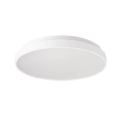 Lámpara LED de techo SLC ALPHA, blanca, Ø 40 cm, radio CCT, IP44