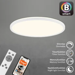 Lámpara LED de techo Slim S atenuable CCT blanco Ø 45 cm
