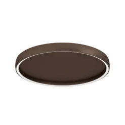 Lámpara LED de techo Stars of Light Trabuco, negro/marrón, 55 cm