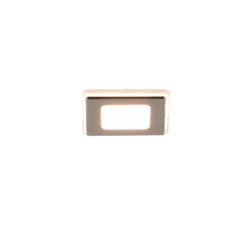 Lámpara LED Nimbus IP44 8,5x8,5cm 830 cromo