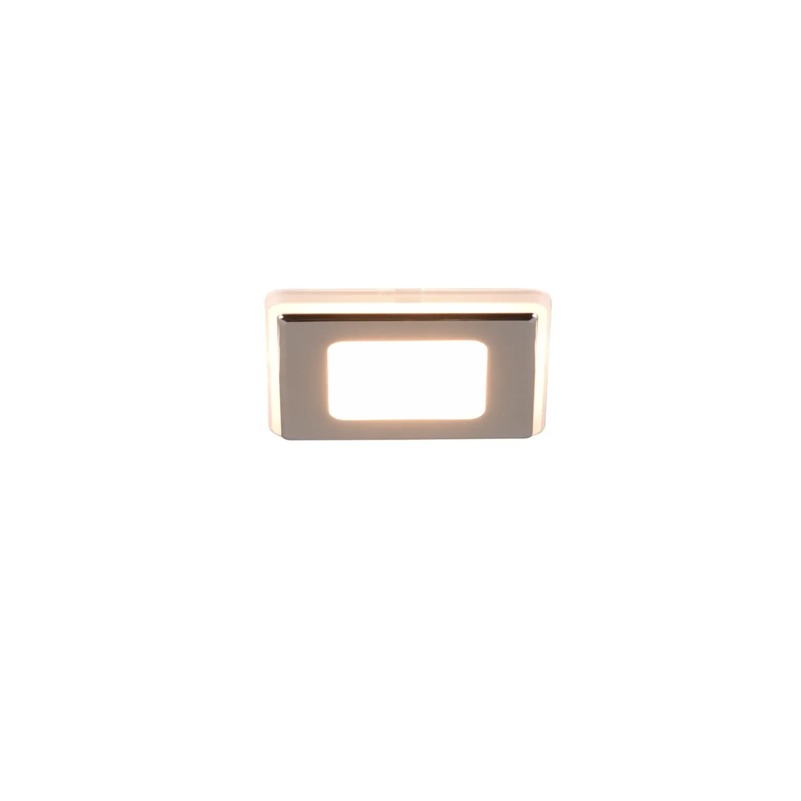 Lámpara LED Nimbus IP44 8,5x8,5cm 830 cromo