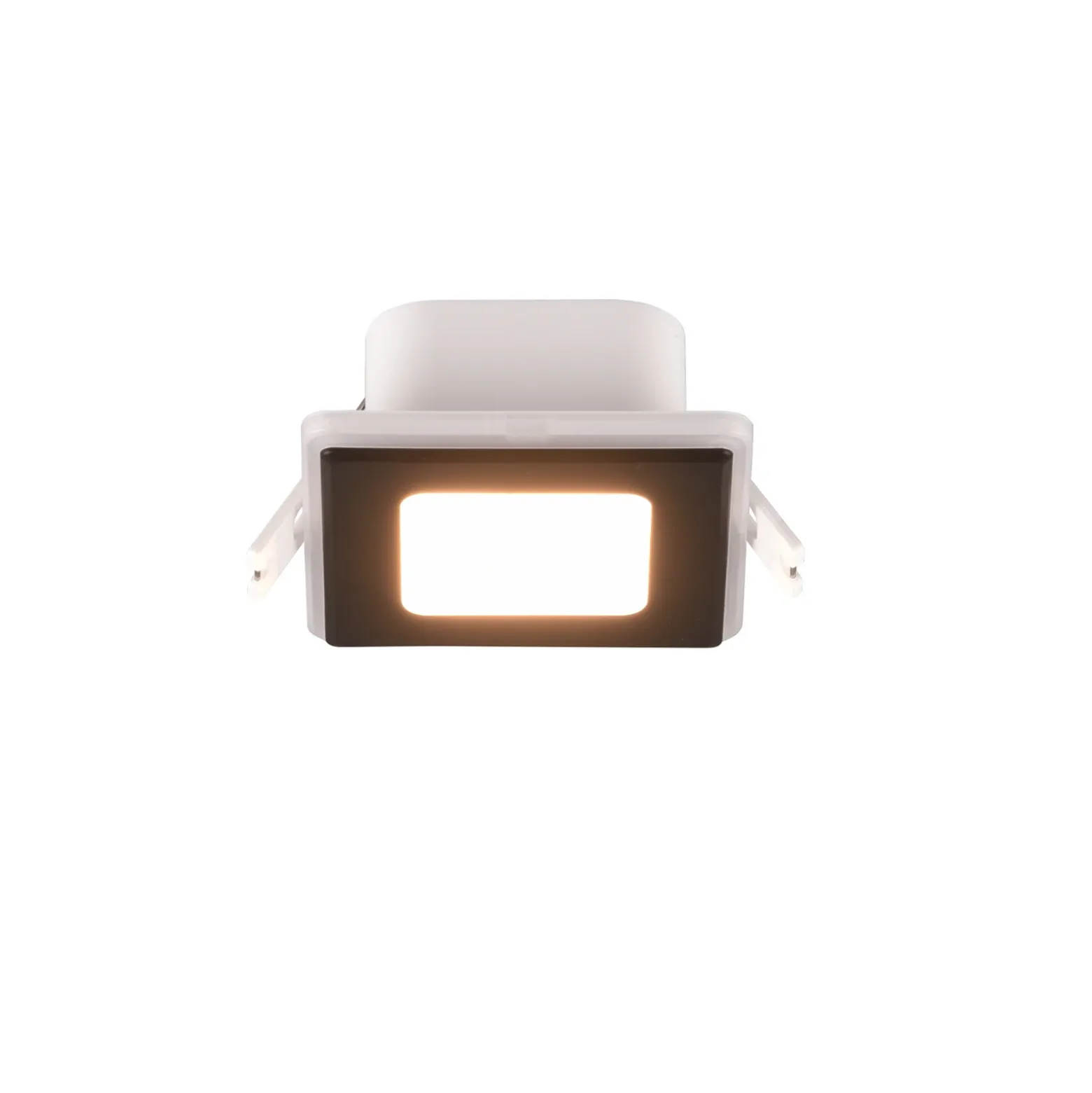 Lámpara LED Nimbus IP44 8,5x8,5cm 830 negro