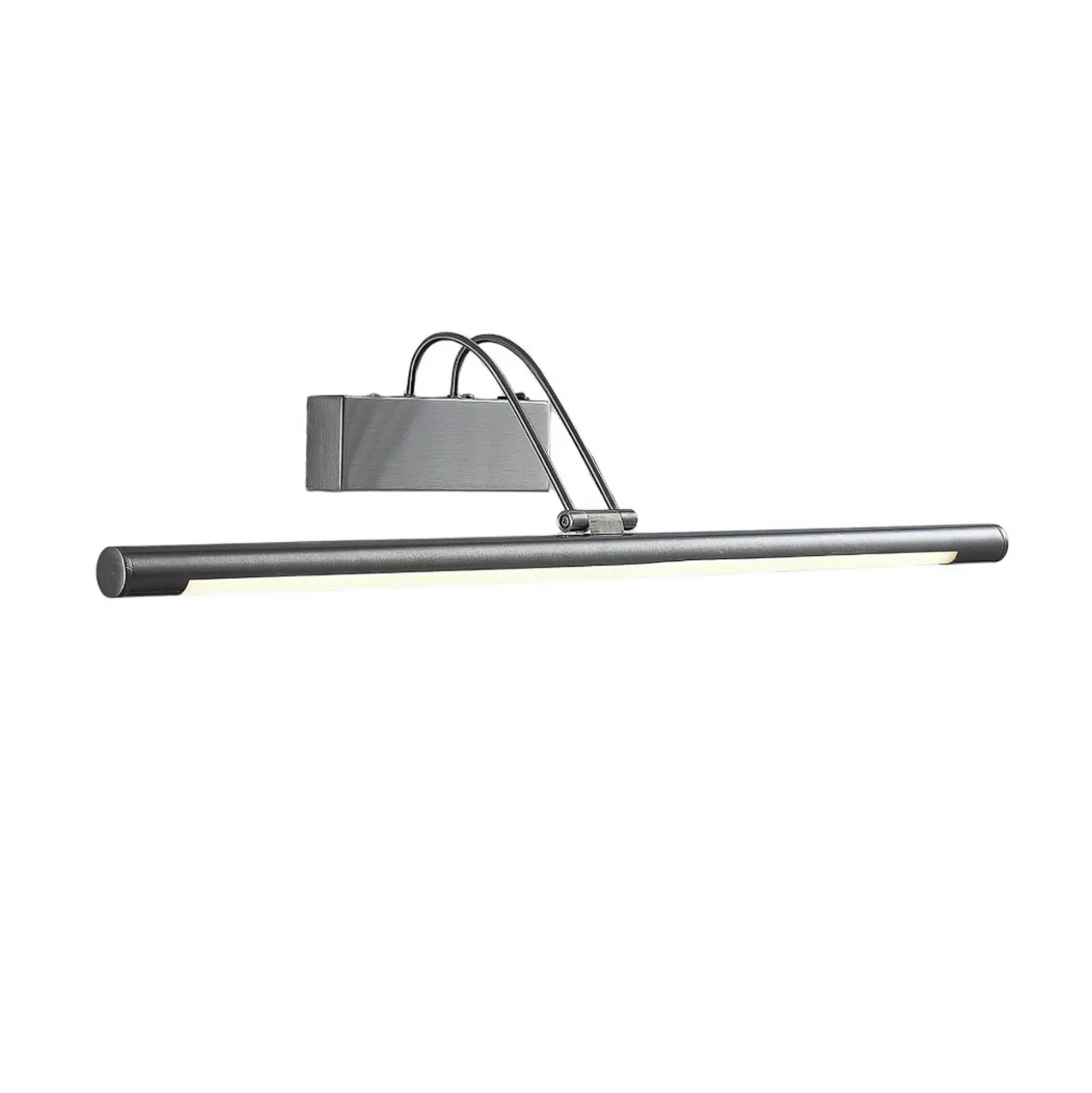 Lámpara LED para cuadros Lindby Mailine, 69 cm, níquel, interruptor