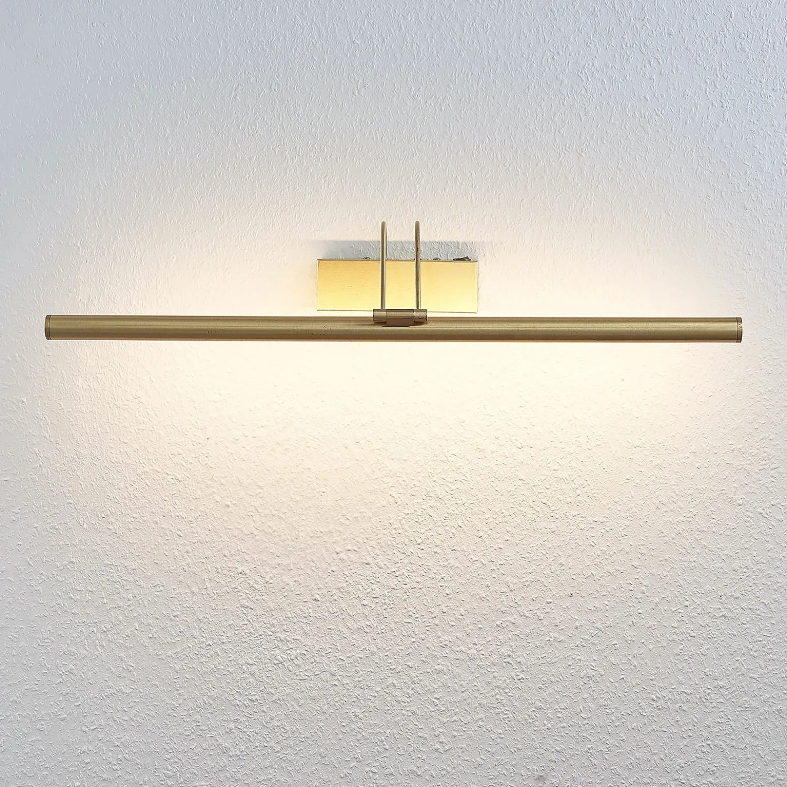 Lámpara LED para cuadros Mailine, latón