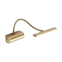 Lámpara LED para cuadros Rakel, dorado mate