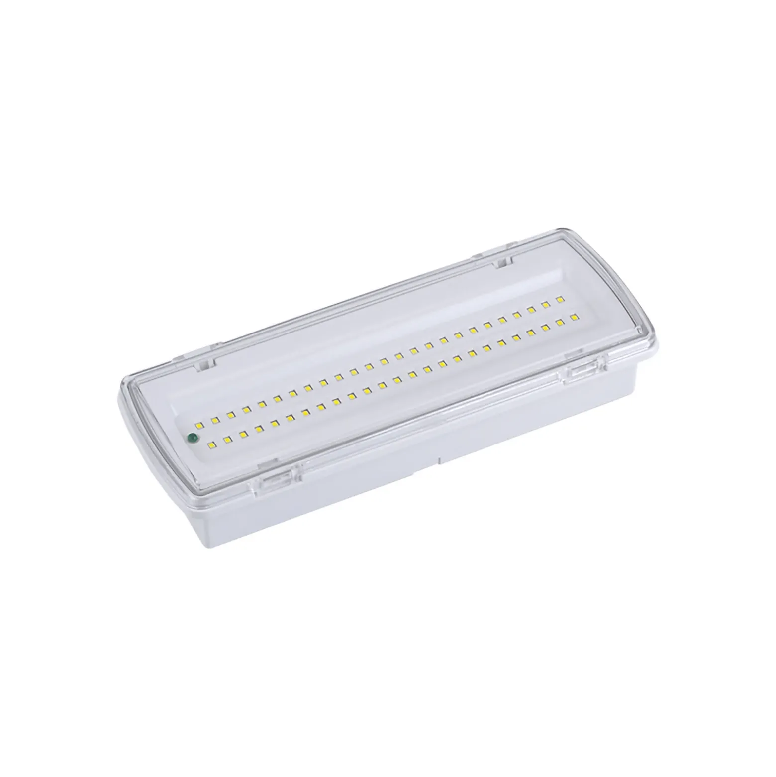 Lámpara LED para vías de evacuación Wasen empotrable de superficie, IP65 4000K