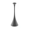 Lámpara mesa LED batería Nudrop IP54, gris grafito