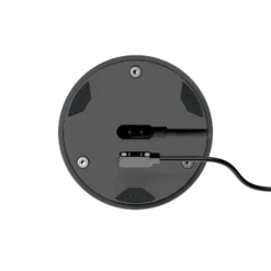 Lámpara mesa LED batería Nudrop IP54, gris grafito