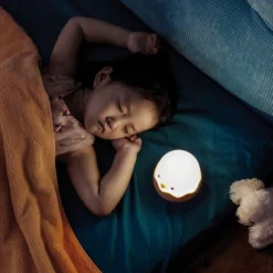 Lámpara nocturna LED Eggy Egg con batería