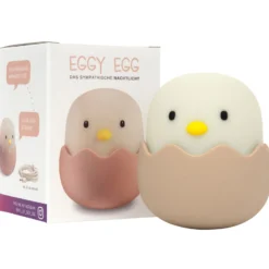 Lámpara nocturna LED Eggy Egg con batería