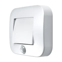 Lámpara nocturna LED NIGHTLUX HALL blanca con sensor y batería IP54 de OSRAM