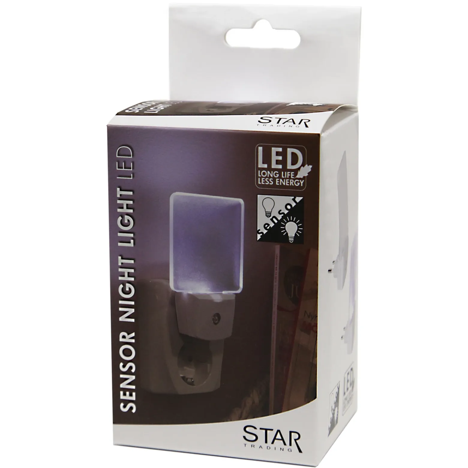 Lámpara nocturna LED 357-11 para el enchufe