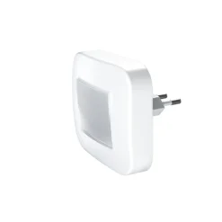 Lámpara nocturna LED para enchufe LUNETTA HALL de OSRAM, plástico blanco