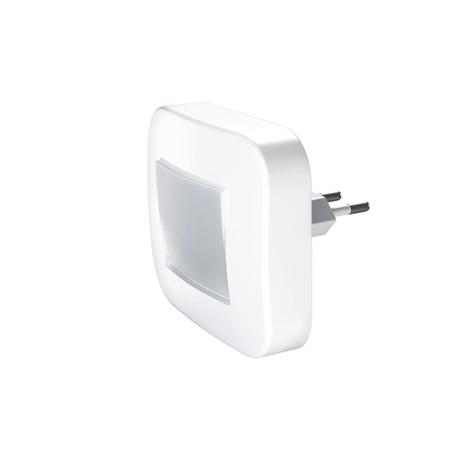 Lámpara nocturna LED para enchufe LUNETTA HALL de OSRAM, plástico blanco