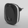 Lámpara nocturna LED para enchufe LUNETTA EDGE de OSRAM, negro Sensor