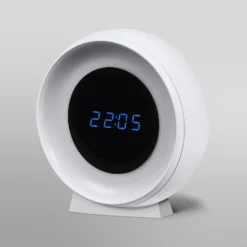 Lámpara nocturna LED recargable NIGHTLUX CLOCK de OSRAM, blanca, reloj, CCT