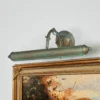 Lámpara para cuadros Lindby Kalea, 46 cm, 2 luces, verdigris, E14