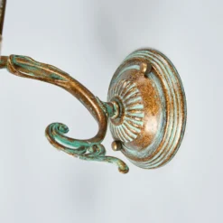 Lámpara para cuadros Lindby Kalea, 46 cm, 2 luces, verdigris, E14