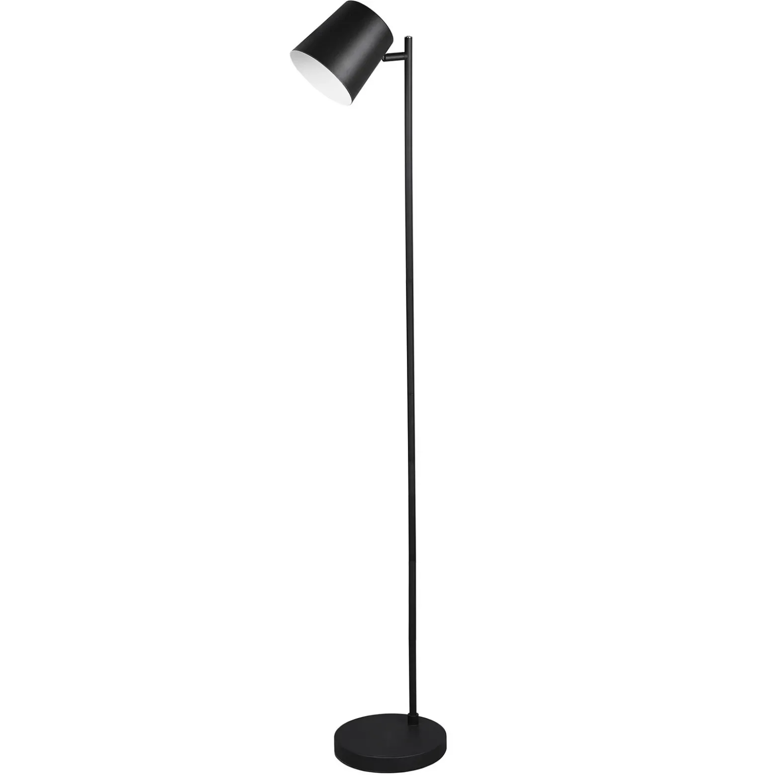 Lámpara pie LED Blake, batería, atenuable, negro