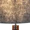 Lámpara pie 2072528 trípode madera pantalla textil