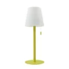Lámpara recargable Lindby LED Azalea amarillo aluminio CCT regulable en