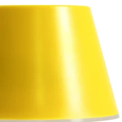 Lámpara recargable Lindby LED Gaja, amarilla, USB, IP44, RGBW, atenuable