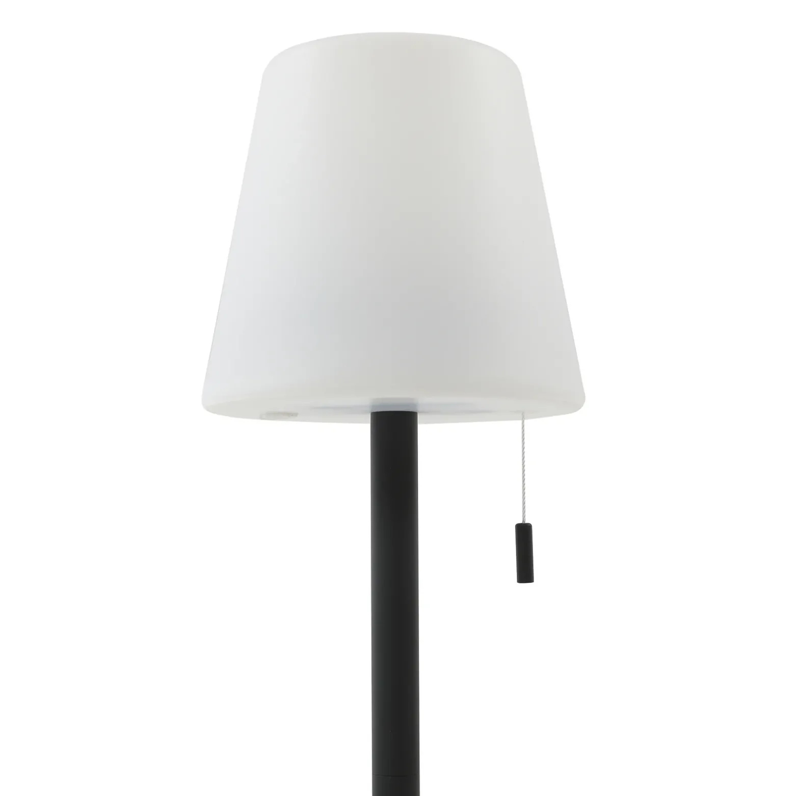 Lámpara recargable Lindby LED Azalea negro aluminio CCT regulable en altura