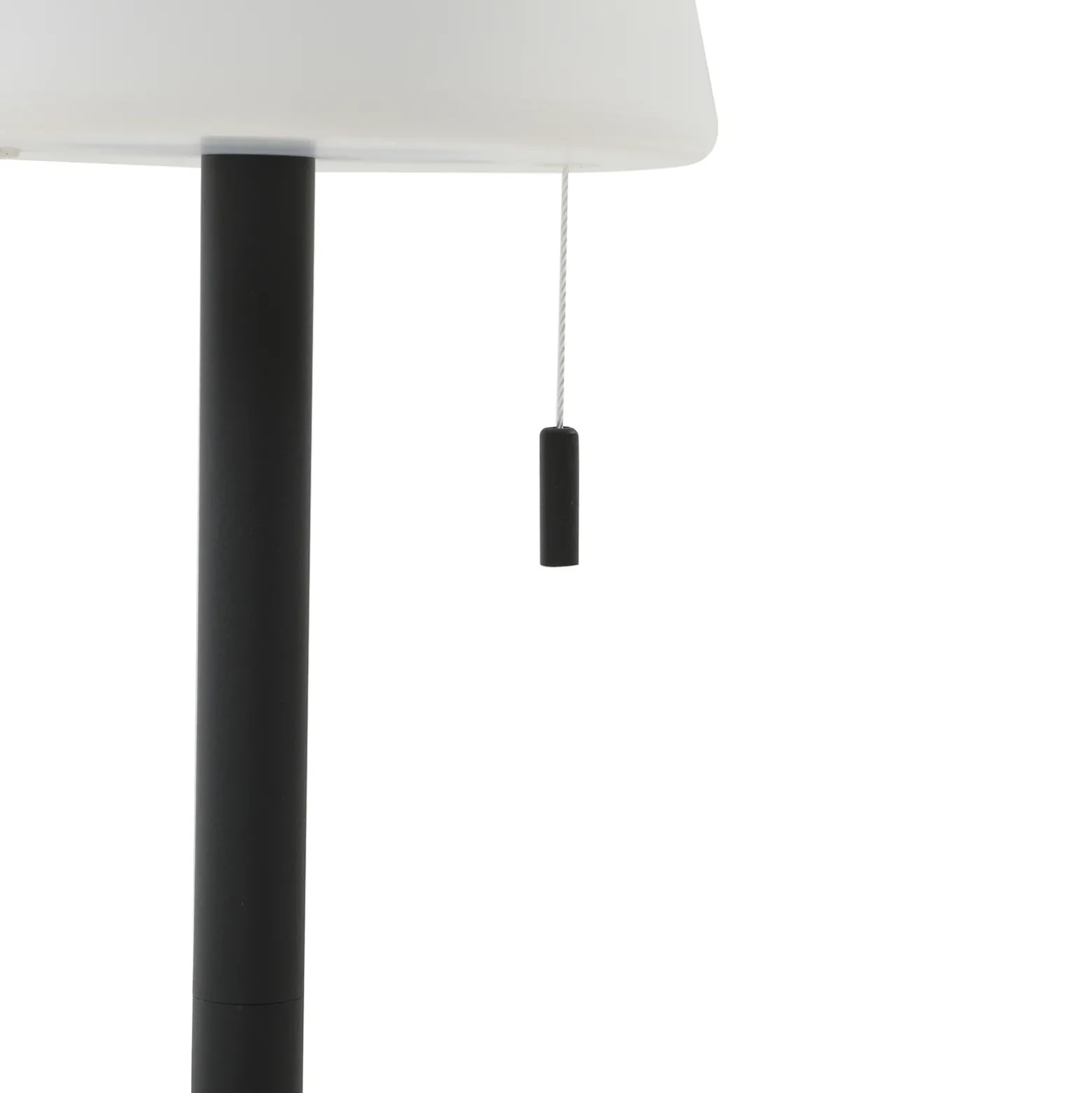 Lámpara recargable Lindby LED Azalea negro aluminio CCT regulable en altura