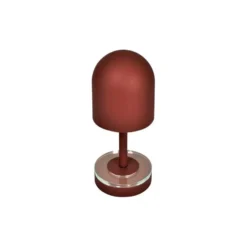 Lámpara recargable Luceo de AYTM, marrón, metal, 24 cm, atenuable, IP44